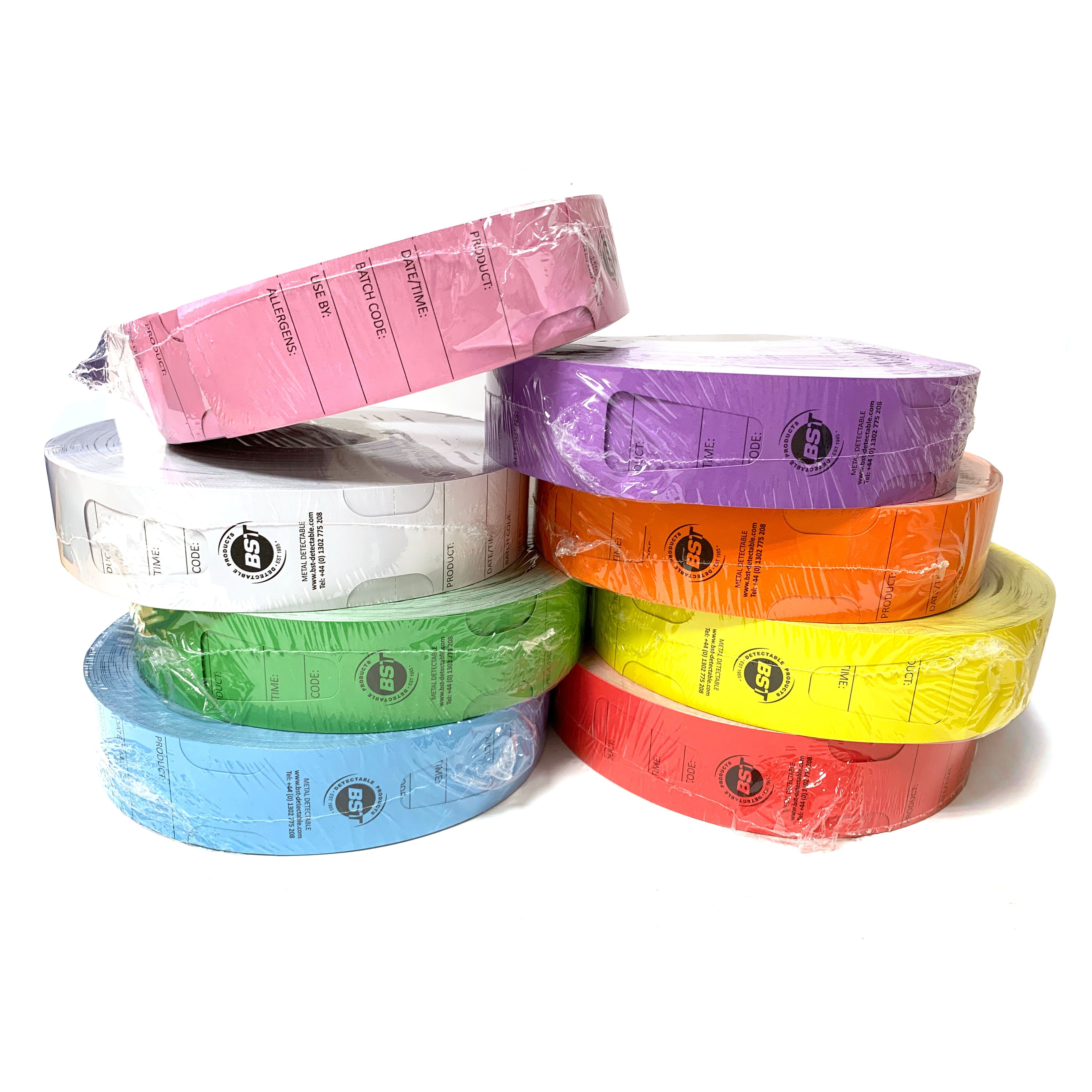 Metal Detectable Loop Tags - Printed