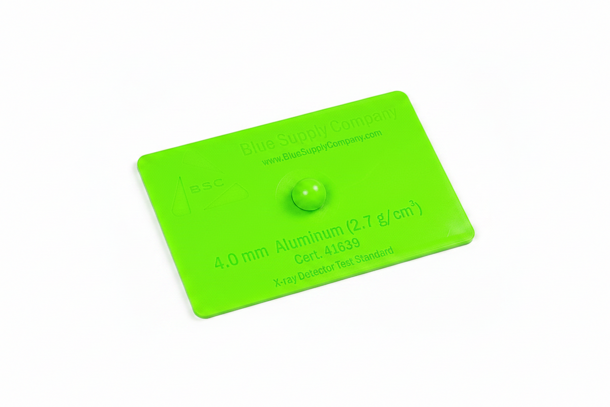 X-Ray & Metal Detector Aluminum Test Card