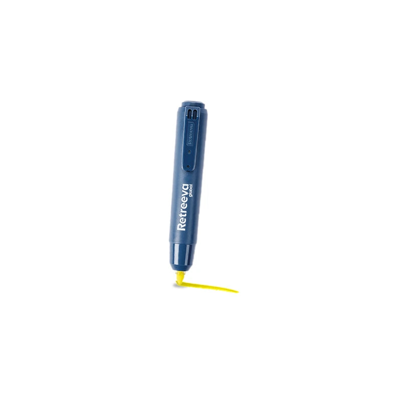Compact Retractable Detectable Highlighter