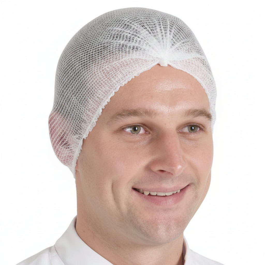 Detectable Mesh Bouffant Cap